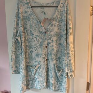 NWT Posh Peanut Women’s Charlotte Anne Cardigan 2X/3X
